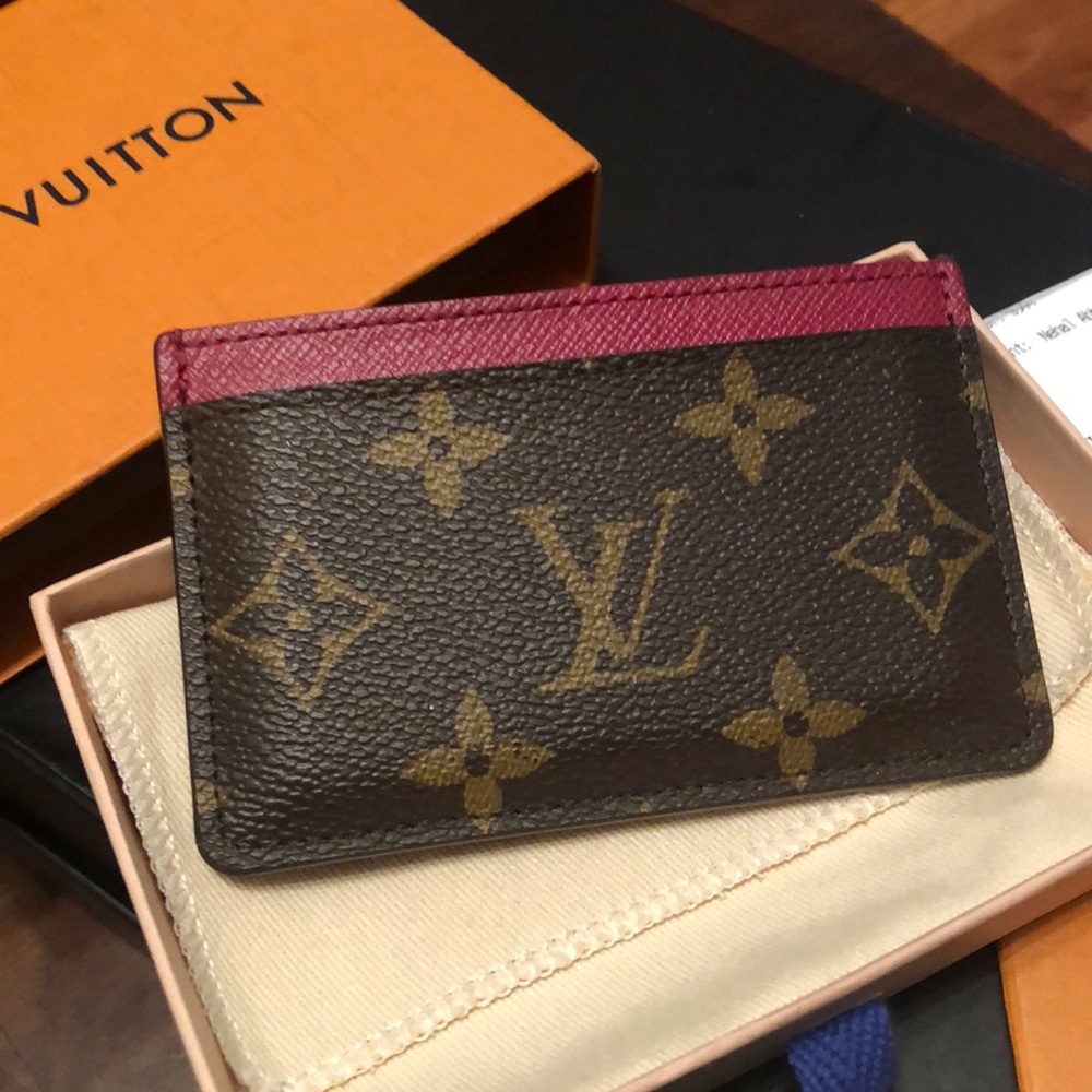 Authentic LV monogram card holder